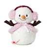 Cadeau de Noël du Père Noël coupé en peluche