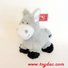 Jouet cheval blanc en peluche