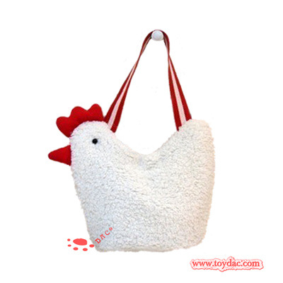 Jouet animal de la ferme en peluche Poussin