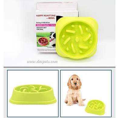 Tourbillon&Nbsp; Bols pour animaux de compagnie à alimentation lente Shape Maze Design