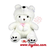 Ours polaire double face en peluche