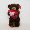 Ours en peluche jaune lavande