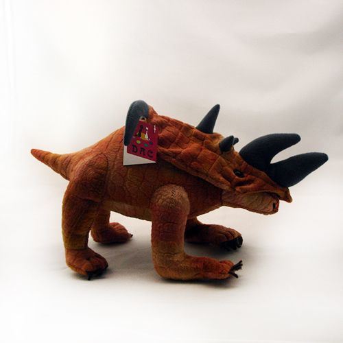 Dinosaure au design original en peluche Dac