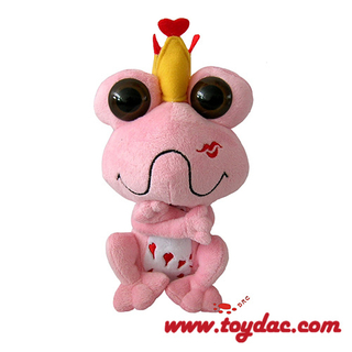 Peluche Cartoon Big Eye Grenouille