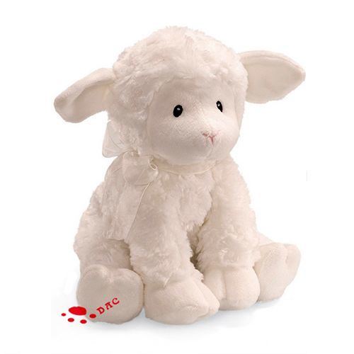 Jouet de vache de mascotte de marque en peluche