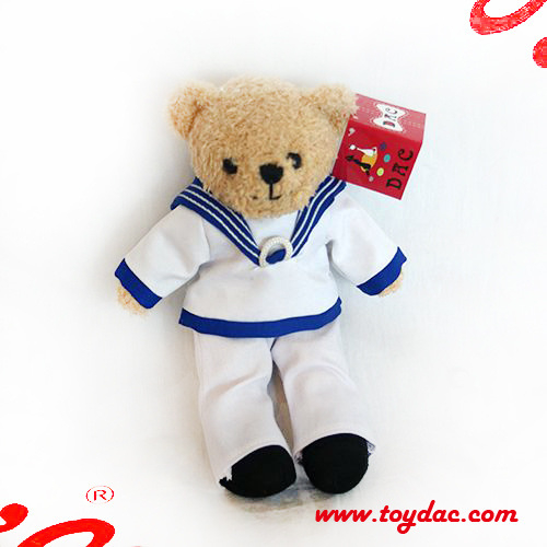 Ours en peluche en robe de dessin animé