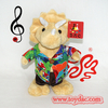 Dinosaure en mouvement électrique en peluche