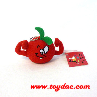 Porte-clés fruits rouges