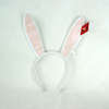 Bandeau d'oreilles de lapin en peluche pour les fêtes de Pâques