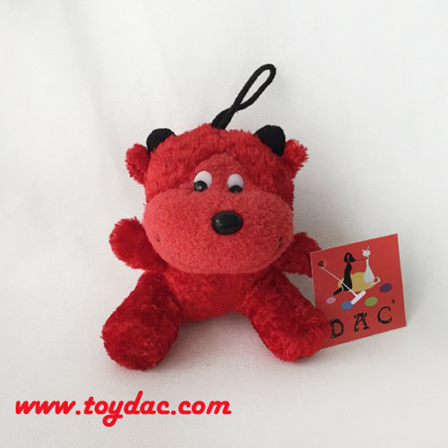 Porte-clés mascotte de dessin animé en peluche