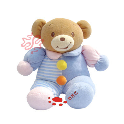 Hochet en peluche pour bébé âne doux