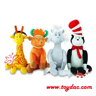 Jouet Animal de Bande Dessinée en peluche