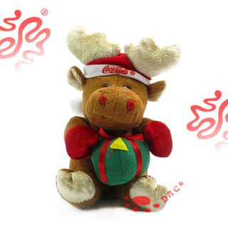Cerfs de Noël en peluche
