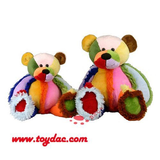 Ours arc-en-ciel en peluche