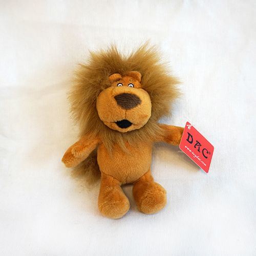 Porte-clés Lion de dessin animé en peluche