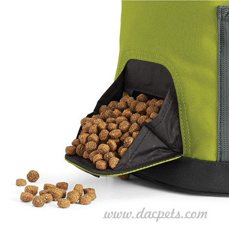 Sac multifonction pour animaux de compagnie, bol pliable