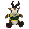 Peluche animal mascotte antilope avec robe