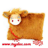 Coussin musical de dessin animé éducatif en peluche