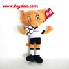 Renard du club de football en peluche