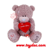 Ours en peluche coeur rouge Saint Valentin