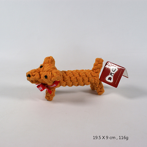 Nouveau jouet de corde en caoutchouc pour chien sur le marché américain