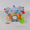 Peluche Hibou Bébé Hochet Anneau Boule