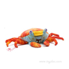 Calmar jouet de mer éducatif en peluche