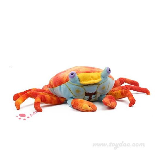 Calmar jouet de mer éducatif en peluche