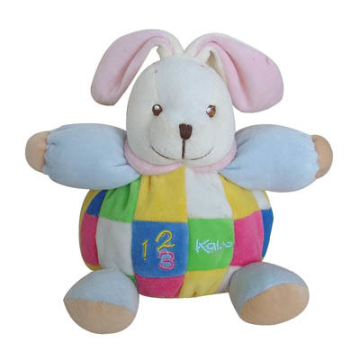 Hochet en peluche pour bébé âne doux