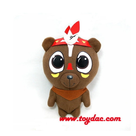 Panda en peluche de la marque LV