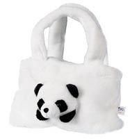 T-shirt peluche Panda avec nœud