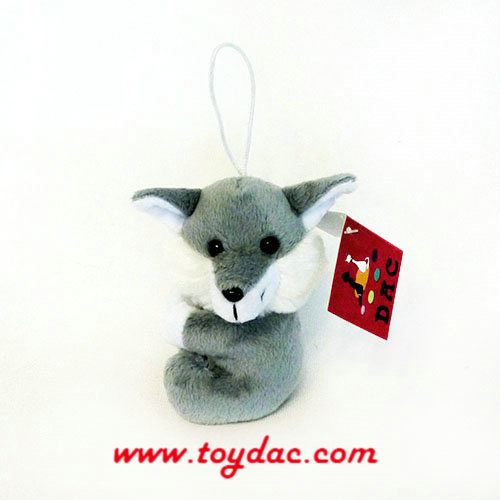 Porte-clés petit renard en peluche