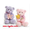 Ours en peluche coeur doux