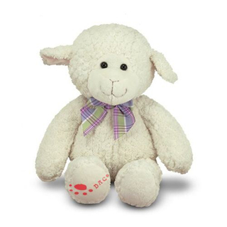 Peluche Mouton Blanc Ultra-Doux
