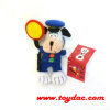 Porte-clés ourson des fêtes en peluche