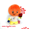 Mascotte de sportif en peluche