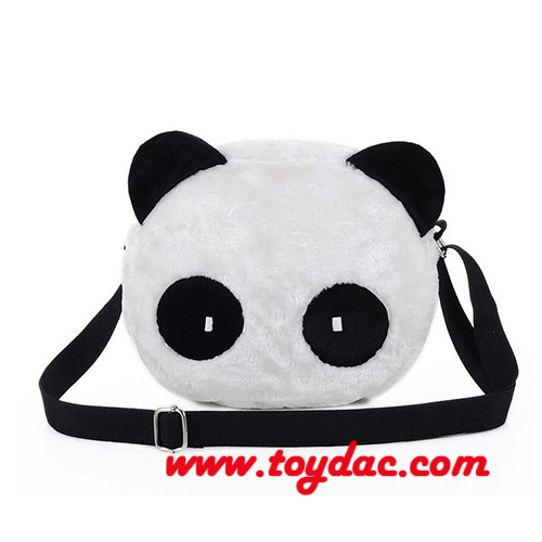 Épingle à cheveux panda ange en peluche