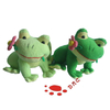 Grenouille sauvage en peluche