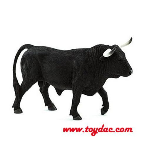 Peluche Buffle Vache Noire Sauvage