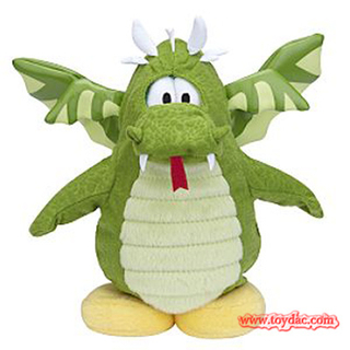 Jouet de dragon de dessin animé en peluche