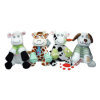 Tapis de souris OEM animal de bande dessinée en peluche