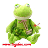 Jouet grenouille en peluche