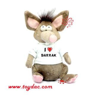 Film Figure Peluche Souris Habillée