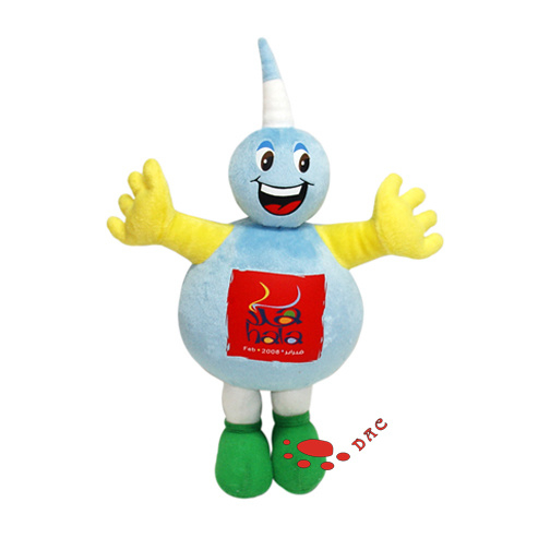 Porte-clés dauphin en peluche