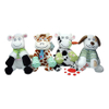 Jouet de vache de mascotte de marque en peluche