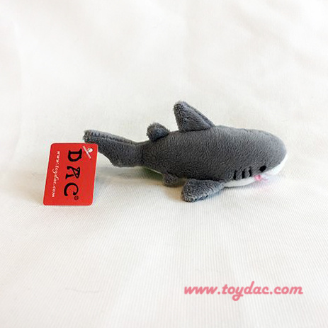 Porte-clés petit poisson couleur peluche