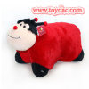 Jouet lapin rose en peluche