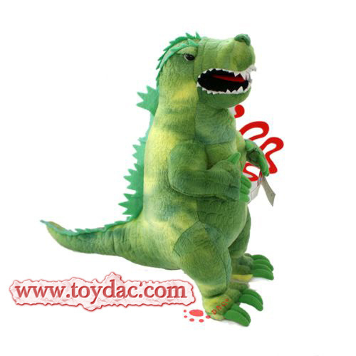 Jouet d'impératrice de dinosaure de dessin animé en peluche