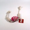 Jouet pour animaux de compagnie en forme de canard en peluche avec cordons