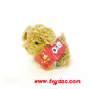 Jouet pour chien en fourrure courte en peluche